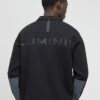 Grey Oversized Fit Luminis Polo Shirt