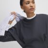 Grey Premium Batwing Sleeve Sweatshirt
