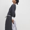 Grey Premium Batwing Sleeve Sweatshirt