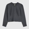 Grey Premium Batwing Sleeve Sweatshirt