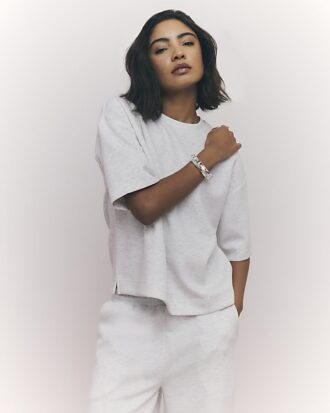 Grey Premium Boxy T-shirt