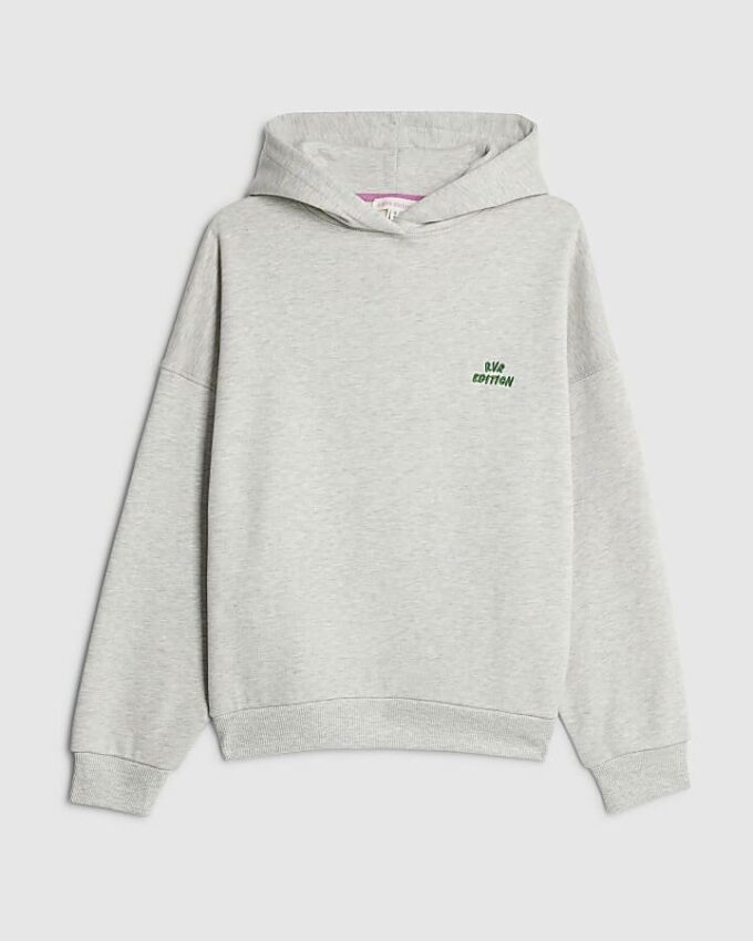 Grey RVR Edition Back Print Hoodie
