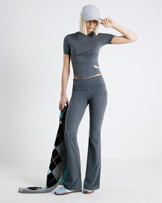 Grey RVR Edition Curved Hem T-Shirt