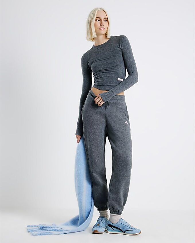 Grey RVR Edition Long Sleeve Top