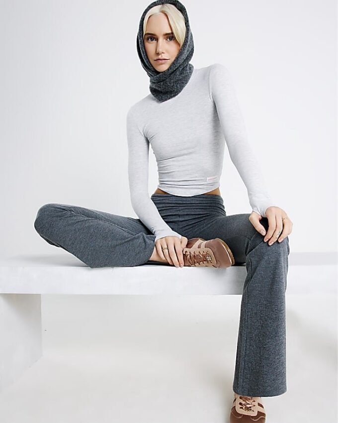 Grey RVR Edition Long Sleeve Top