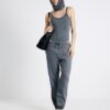 Grey RVR Edition Strappy Bodysuit