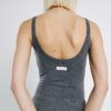 Grey RVR Edition Strappy Bodysuit
