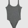 Grey RVR Edition Strappy Bodysuit