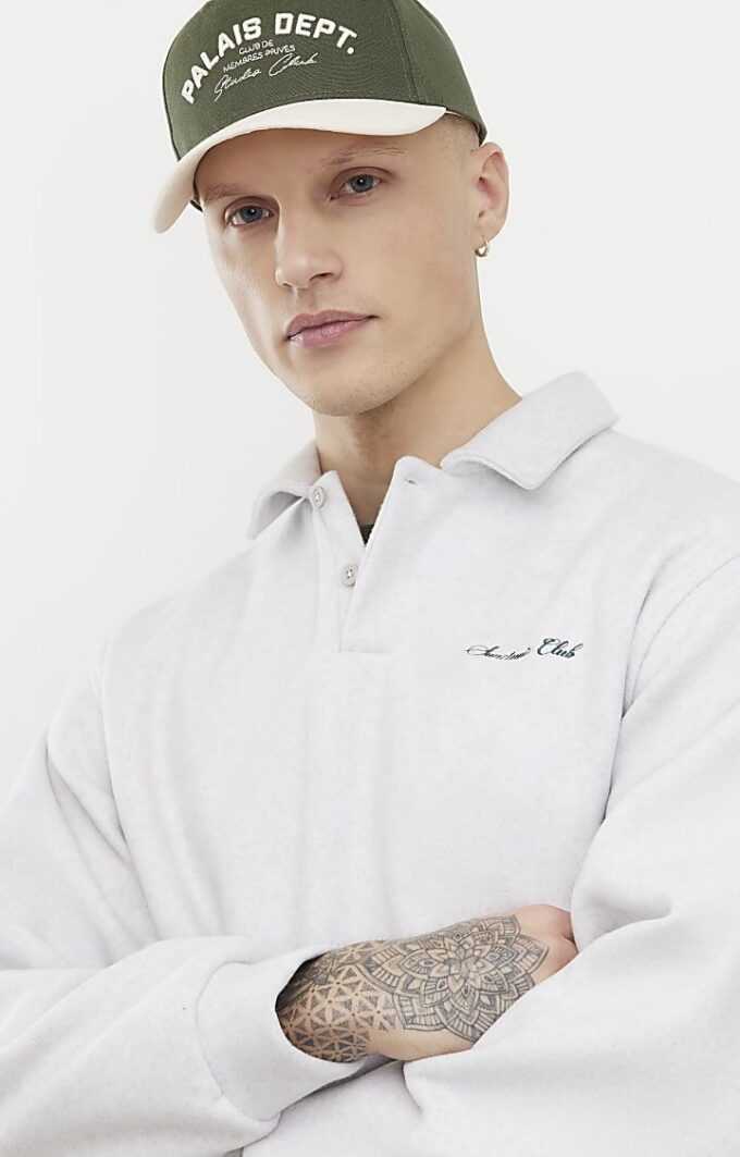 Grey Sanctuaire Club Polo Shirt