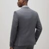 Grey Skinny Fit Suit Jacket