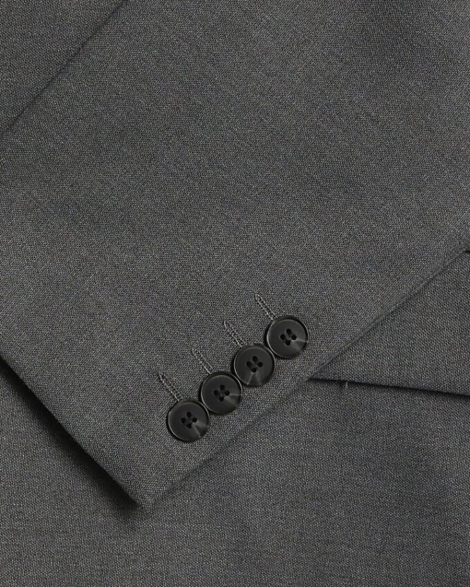 Grey Skinny Fit Suit Jacket