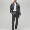 Grey Skinny Fit Trousers