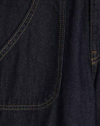 Indigo Blue High Waisted Baggy Wide Leg Jeans