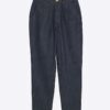 Indigo High Waisted Tapered Jeans