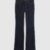 Indigo Mid Rise Bootcut Jeans