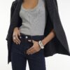 Indigo Mid Rise Bootcut Jeans