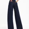 Indigo Pull-On Sculpt Palazzo Jeans