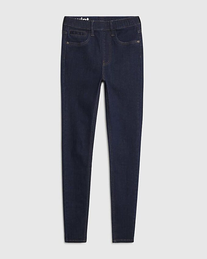 Indigo Pull-On Sculpt Skinny Jeans