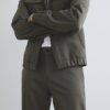 Khaki Skinny Fit Trousers