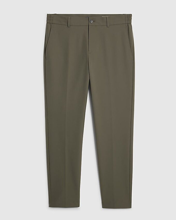 Khaki Skinny Fit Trousers