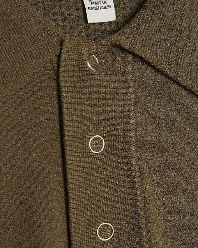 Khaki Slim Fit Polo Shirt