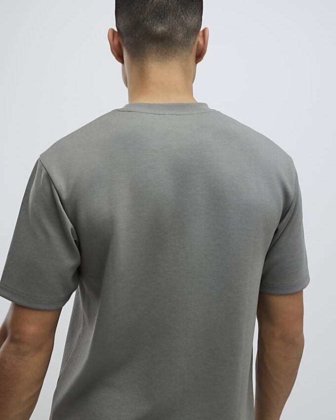 Khaki Slim Fit T-Shirt