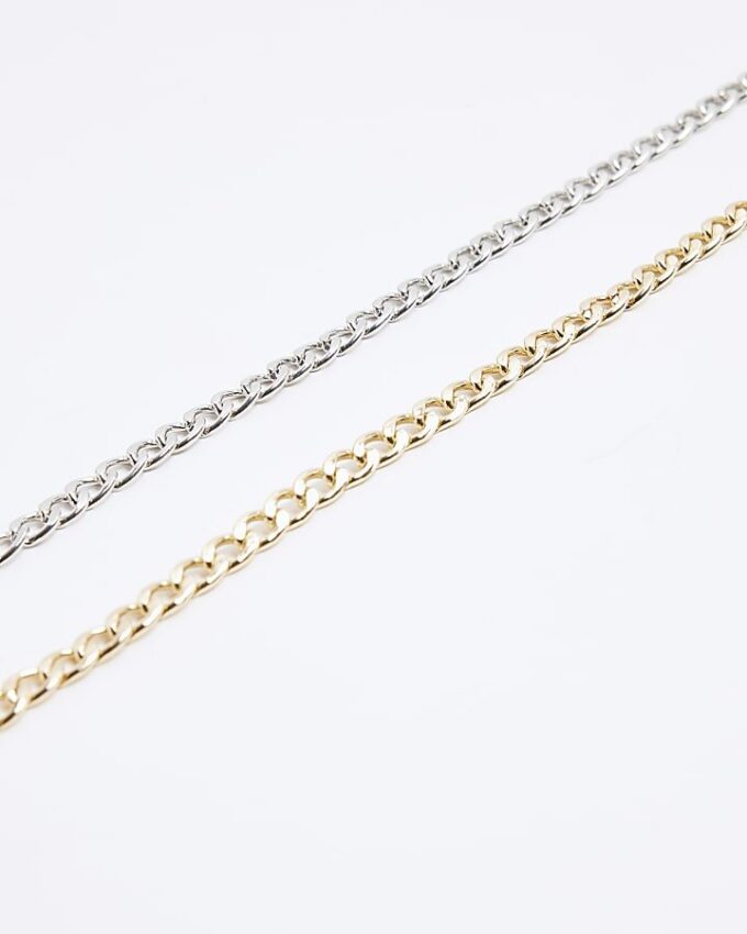 Metal Chain Bracelets 2 Pack