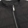 Mini Boys Black Hooded Hybrid Jacket