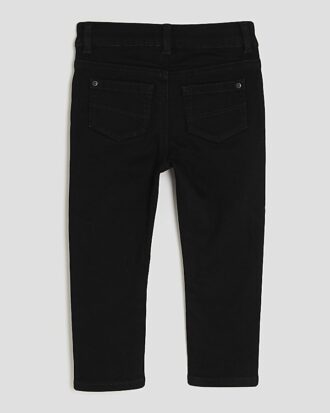 Mini Boys Black Relaxed Skinny Jeans