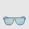 Mini Boys Blue Matte Visor Sunglasses
