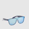 Mini Boys Blue Matte Visor Sunglasses