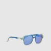 Mini Boys Blue Ombre Aviator Sunglasses