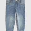 Mini Boys Blue Stretch Tapered Fit Jeans