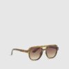 Mini Boys Brown Aviator Sunglasses