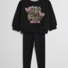 Mini Girls Black Girl Vibe Sweatshirt Set