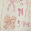 Mini Girls Cream Bow Box Sweatshirt Set