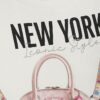 Mini Girls Cream York Bag Sweatshirt Set