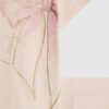 Mini Girls Pink Bow T-Shirt And Leggings Set