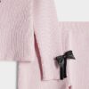 Mini Girls Pink Bow Trousers Set