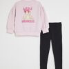 Mini Girls Pink Little Princess Bear Set
