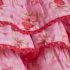 Mini Girls Pink Strawberry Bow Skirt Set