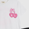 Mini Girls White Iconic Vibes T-Shirt Set
