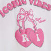 Mini Girls White Iconic Vibes T-Shirt Set