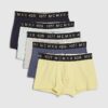 Multi Colour MCMXII Pack Of 5 Trunks