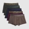 Multicoloured Pack Of 5 Underwear Trunks