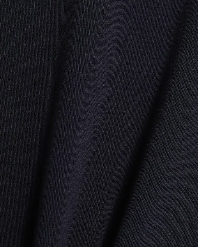 Navy Long Sleeve Roll Neck Top
