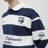 Navy Regular Fit Penrose Striped Shirt