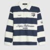 Navy Regular Fit Penrose Striped Shirt