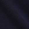 Navy Short Sleeve Fitted Ribbed Top