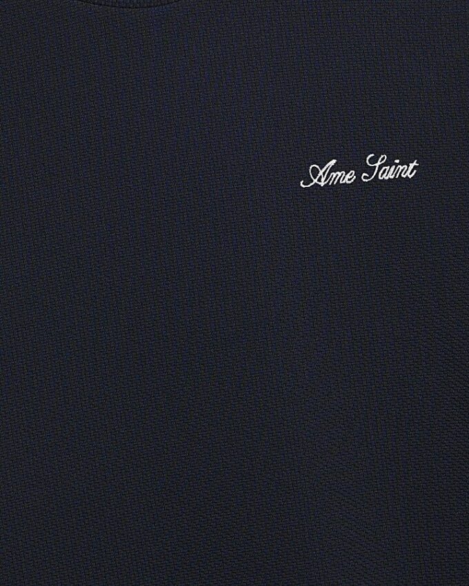 Navy Short sleeve Slim Fit Ame Saint T-Shirt